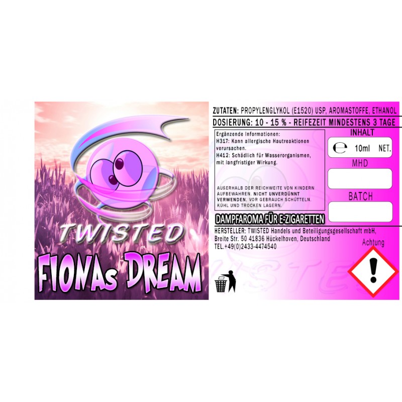 Twisted Mixxed Aroma Fionas Dream 10 ml