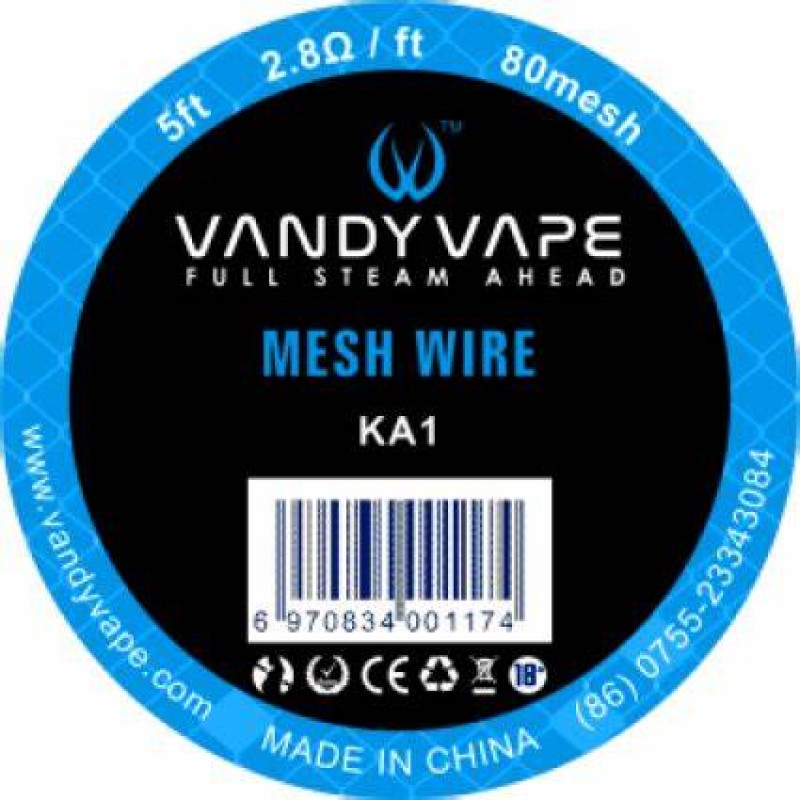 Vandy Vape Mesh Wire KA1 80 Mesh