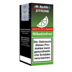 Niko Liquids E-Liquid Zitrone 10ml